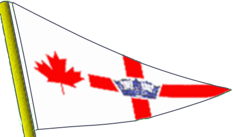 Burgee Canadian Forces Sailing Assoc. - Victoria, Canada